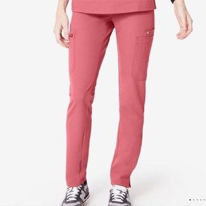 Figs Pink Quartz Yola Style XS Tall Scrubs